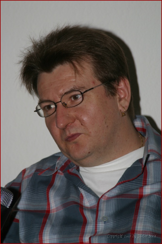 getting ready to sing 